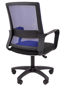 Офисное кресло CHAIRMAN 606 LT, ткань/сетка, синий